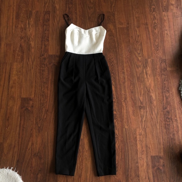 Ted Baker Cocktail Colourblock Jumpsuit - Picture 1 of 4